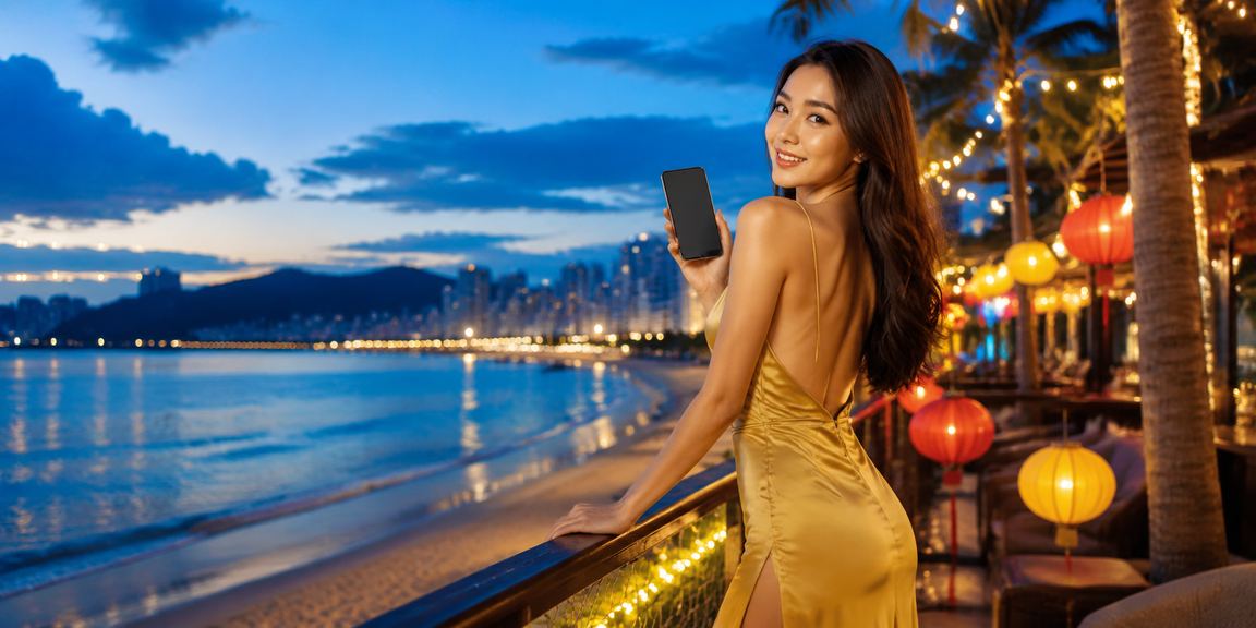 Người dùng Đà Nẵng trải nghiệm casino và xổ số trực tuyến trên bãi biển